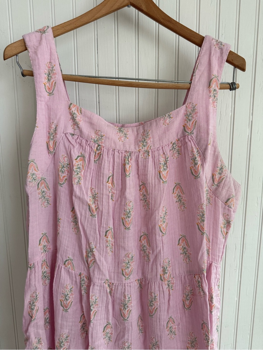 Wonderly Light Pink Floral Maxi Dress XL - Picture 3 of 5